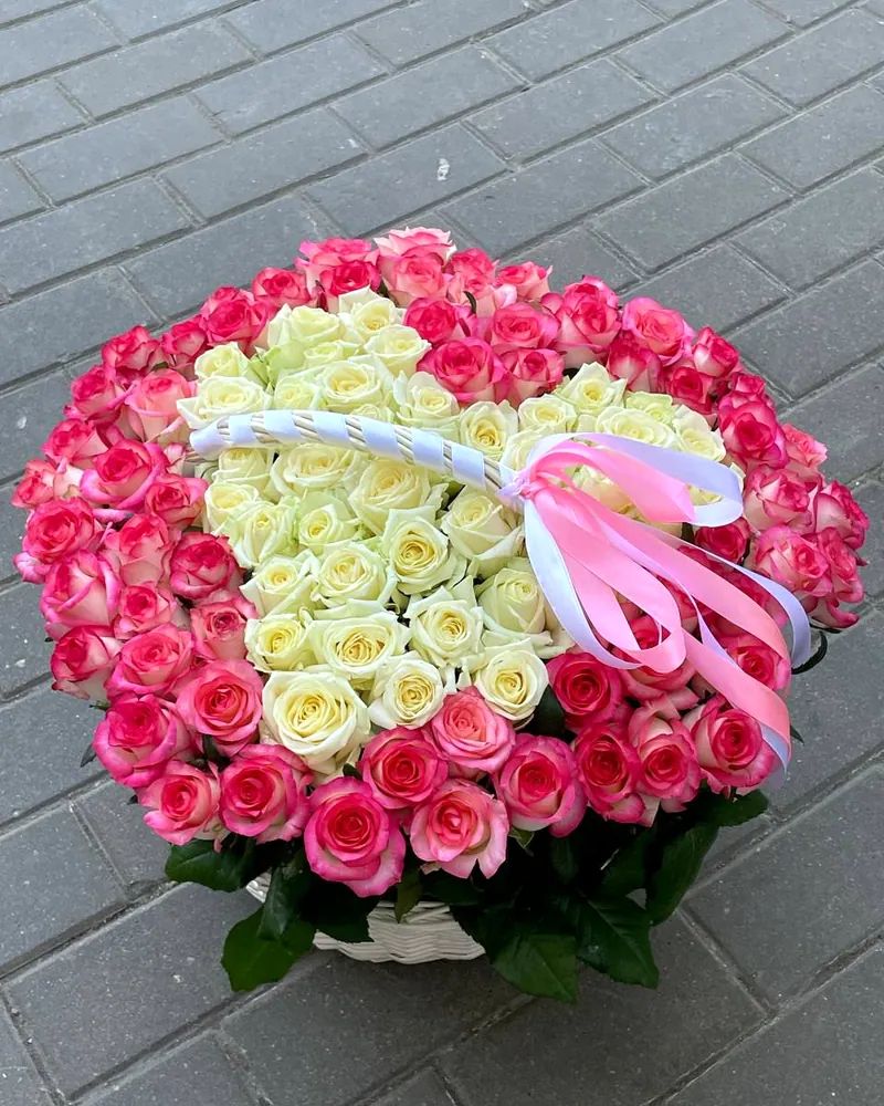 Букет, собранный флористами «Флора Мия»