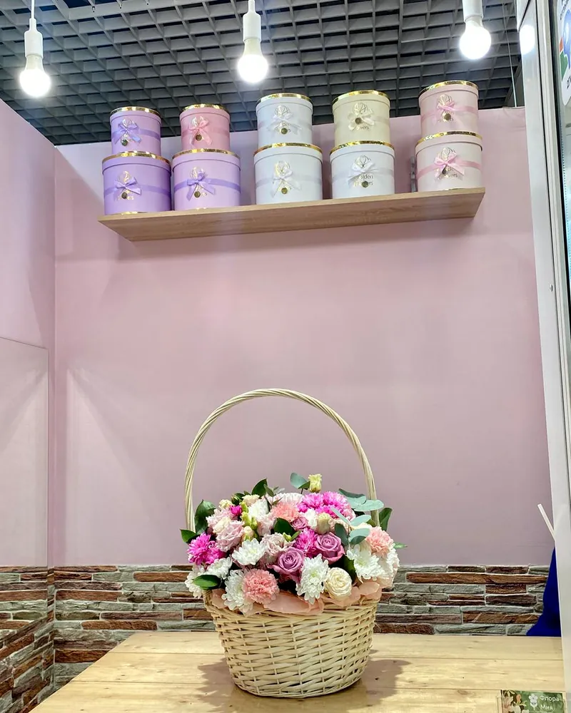 Букет, собранный флористами «Флора Мия»
